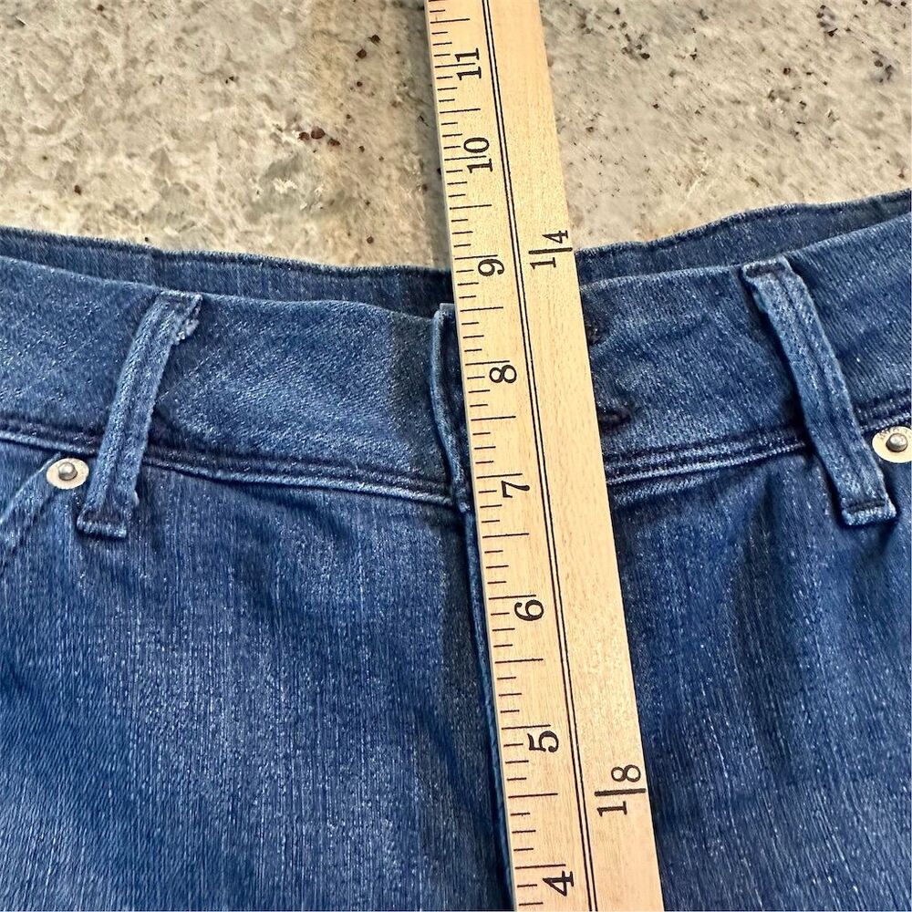 Hudson Women's Collin Flap Skinny Ankle Jeans Size 29 Blue Medium Wash‎ - Picture 12 of 13
